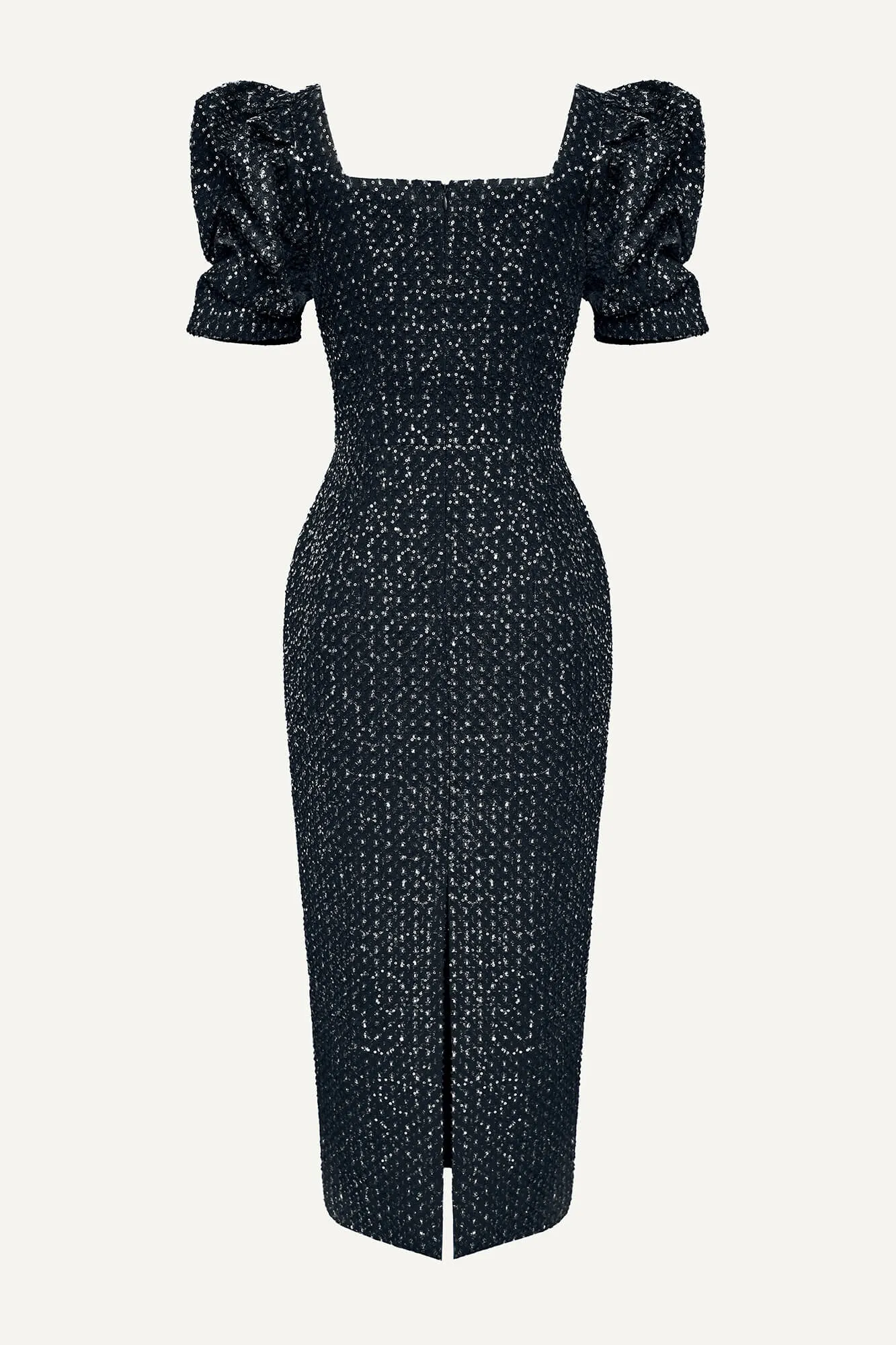 Sweetheart Denim Midi Dress