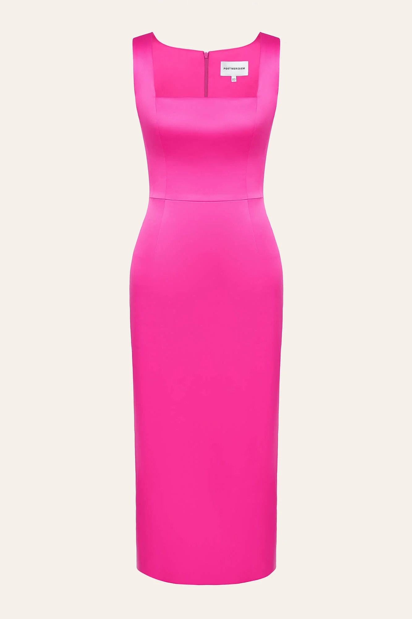 Square Neck Midi Dress