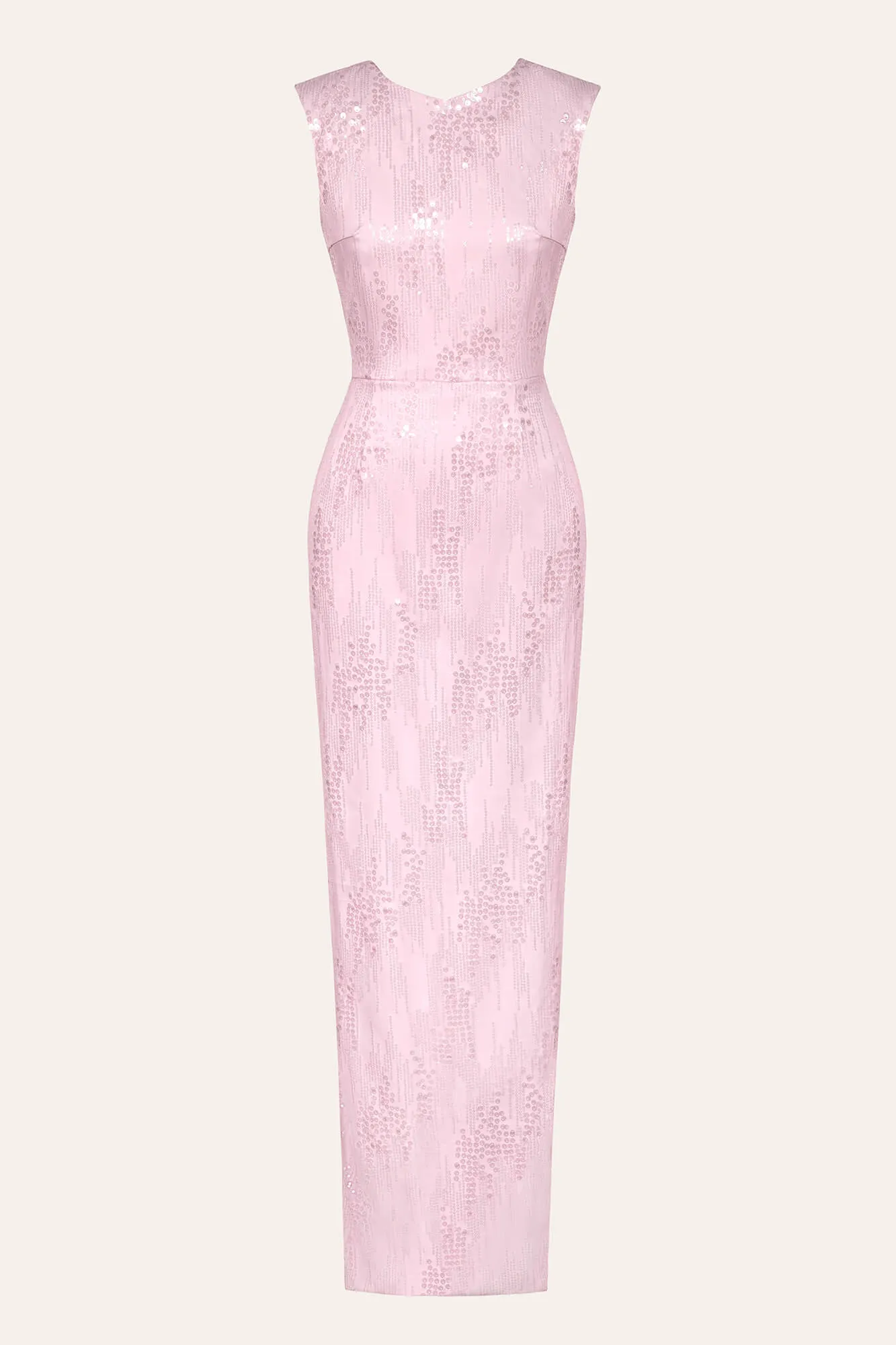 Sequin Sheath Maxi Dress