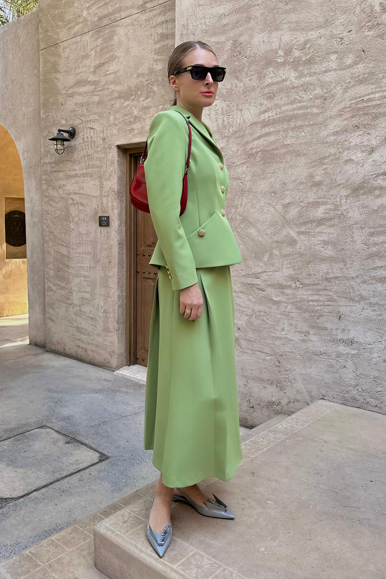 Fitted Silhouette Jacket