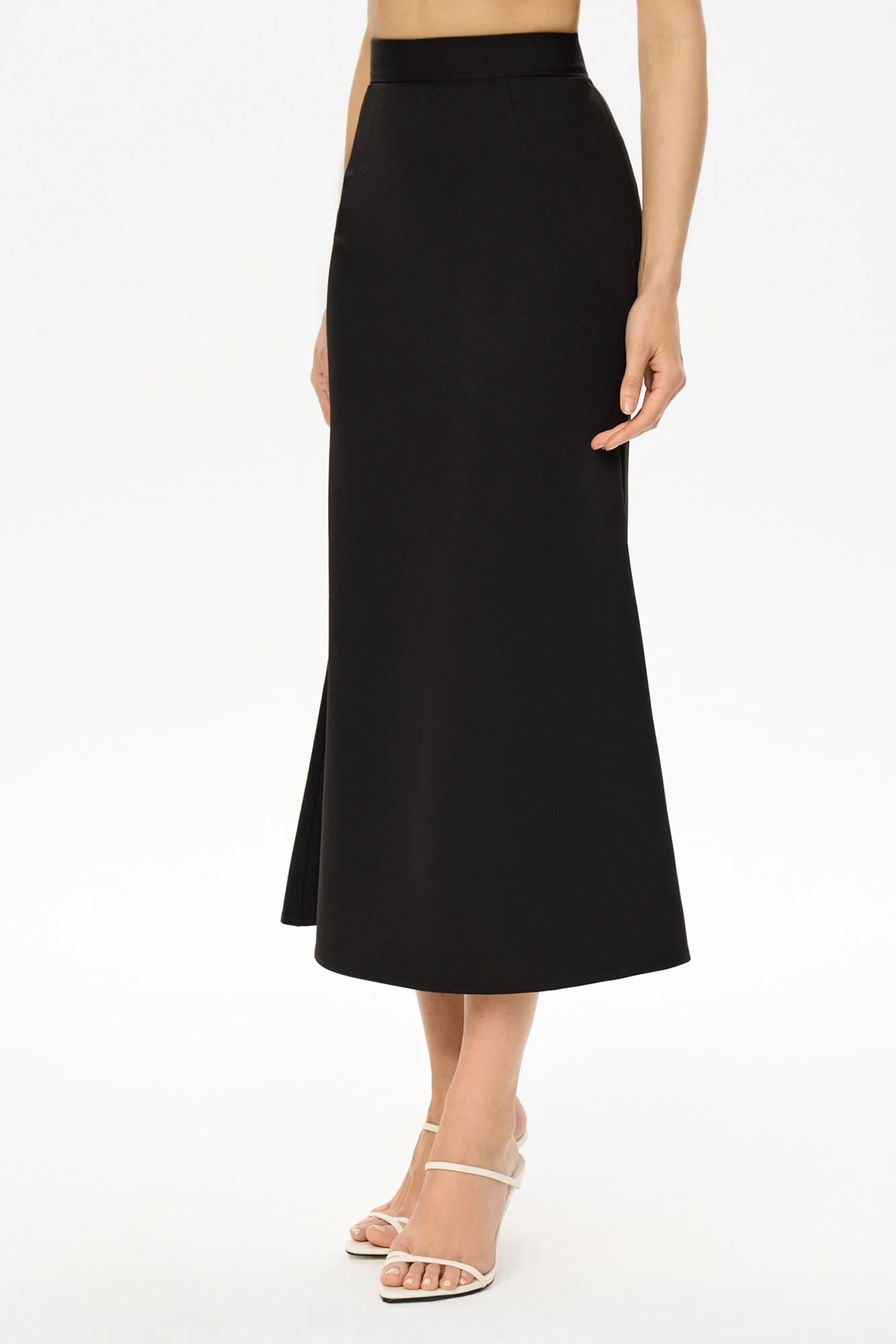 Viscose Midi Skirt