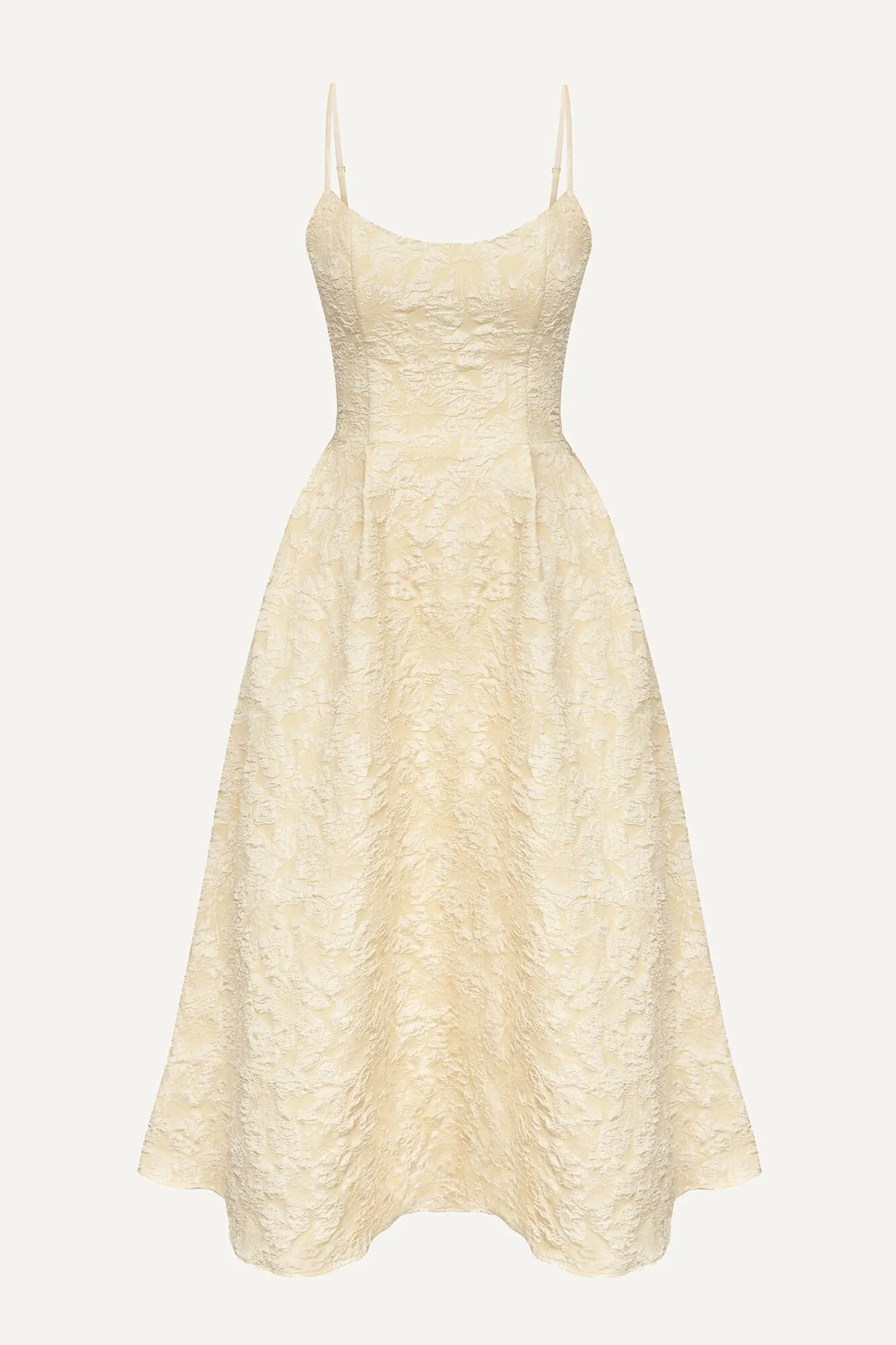 Jacquard Fitted Corset Bustier Dress