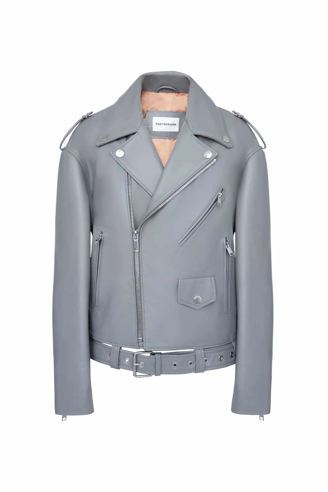 Oversized Leather Lacket