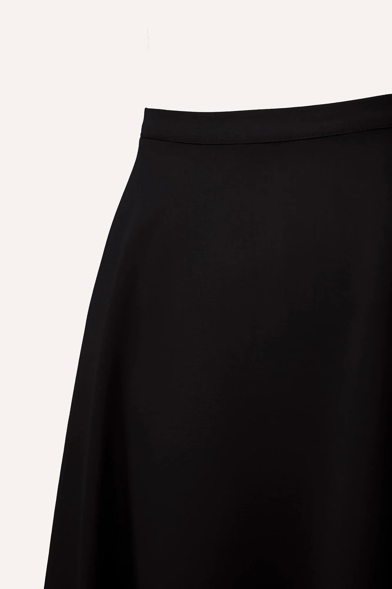 Asymmetrical Chiffon Midi Skirt