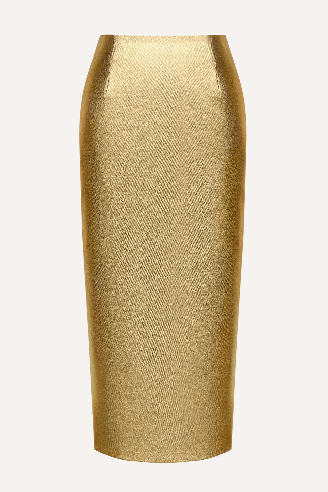 Straight Maxi Skirt with a Back Slit