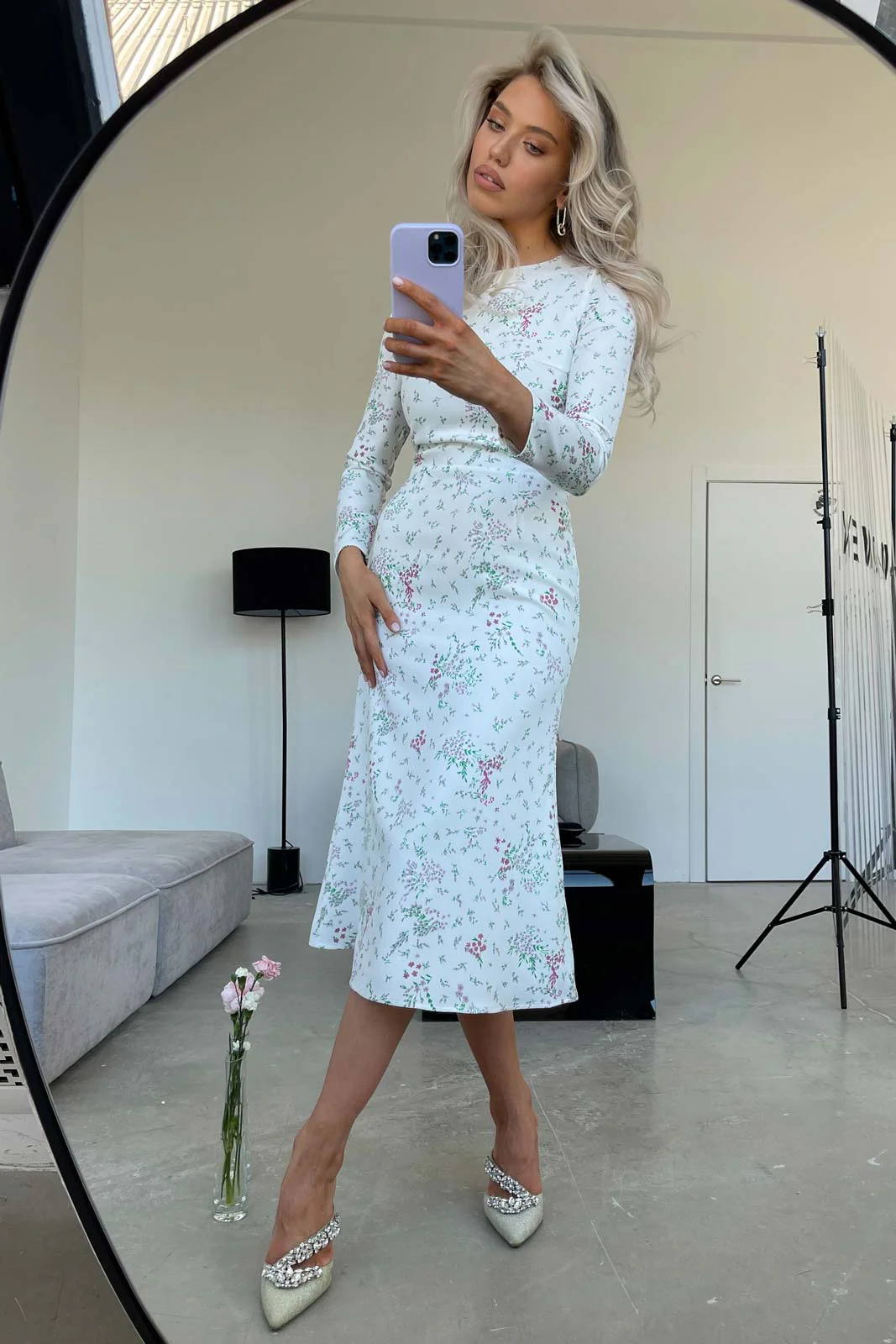 Long Sleeve Midi Dress