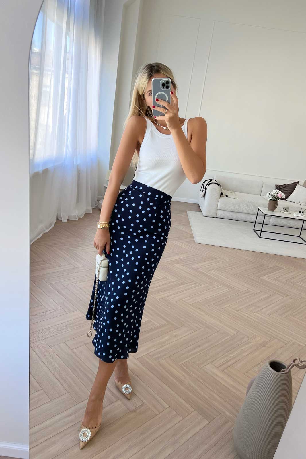 Polka Dot Skirt