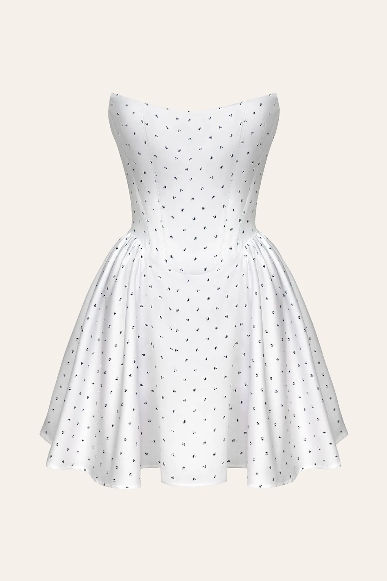 Tuck Corset Mini Dress