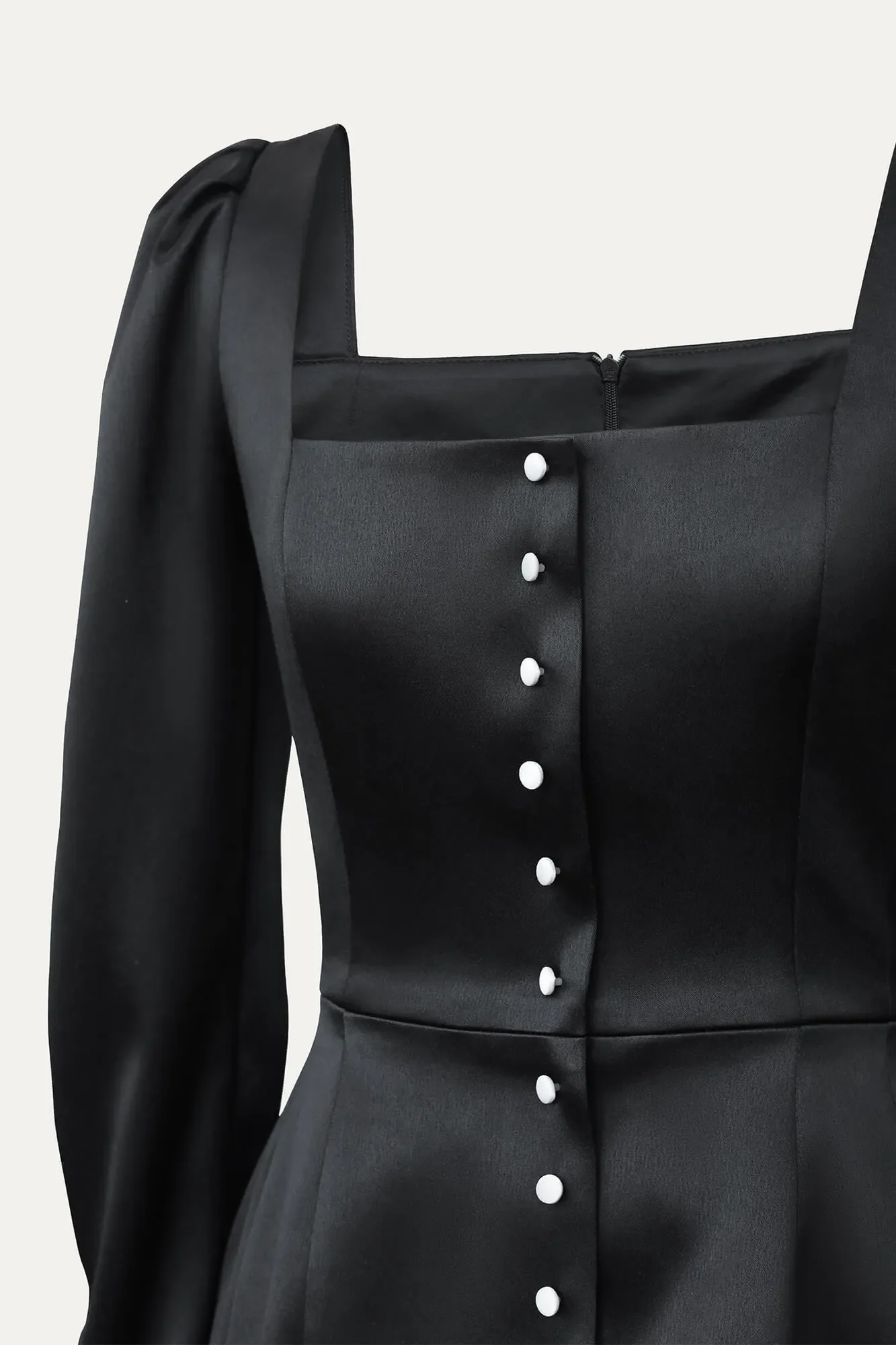 Satin Long Sleeve Top