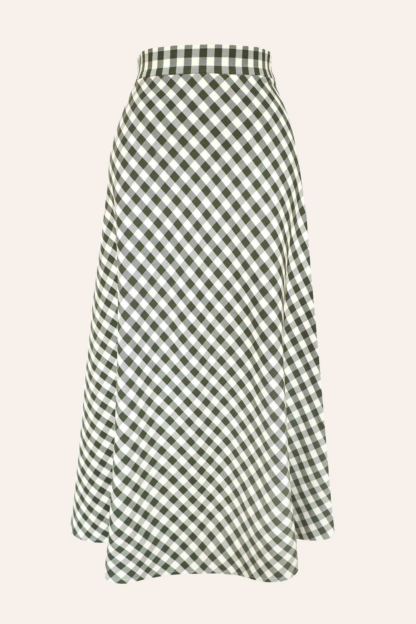 Flare Midi Skirt