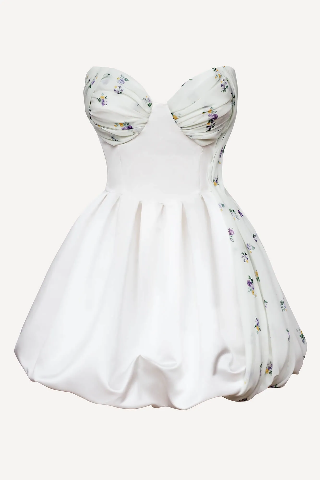 Mini Dress With Drape