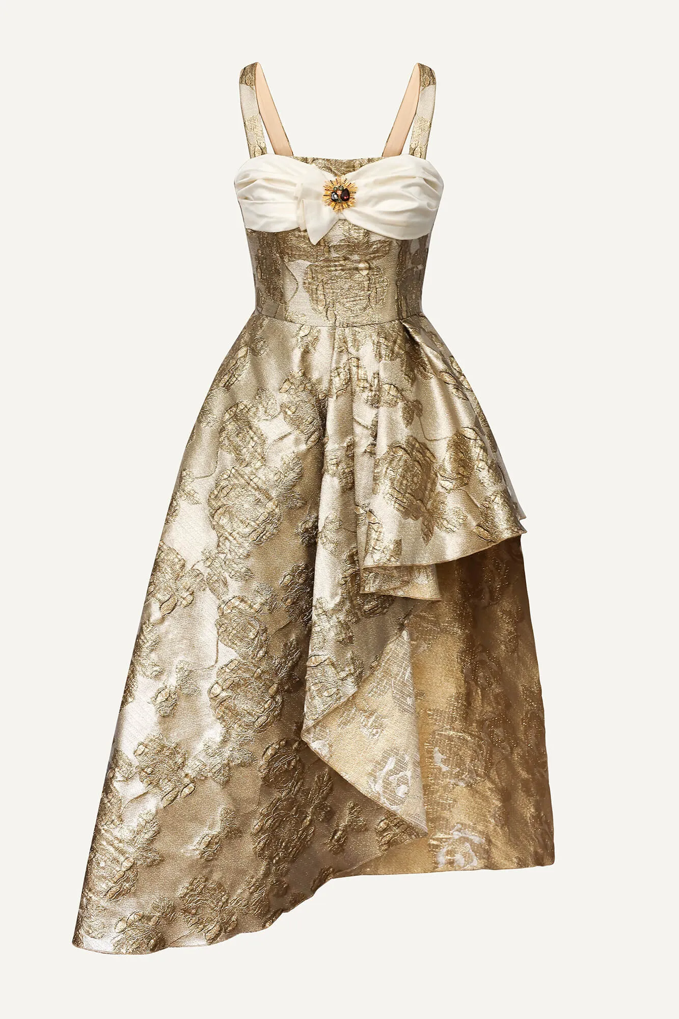 Asymmetrical Skirt Corset Dress