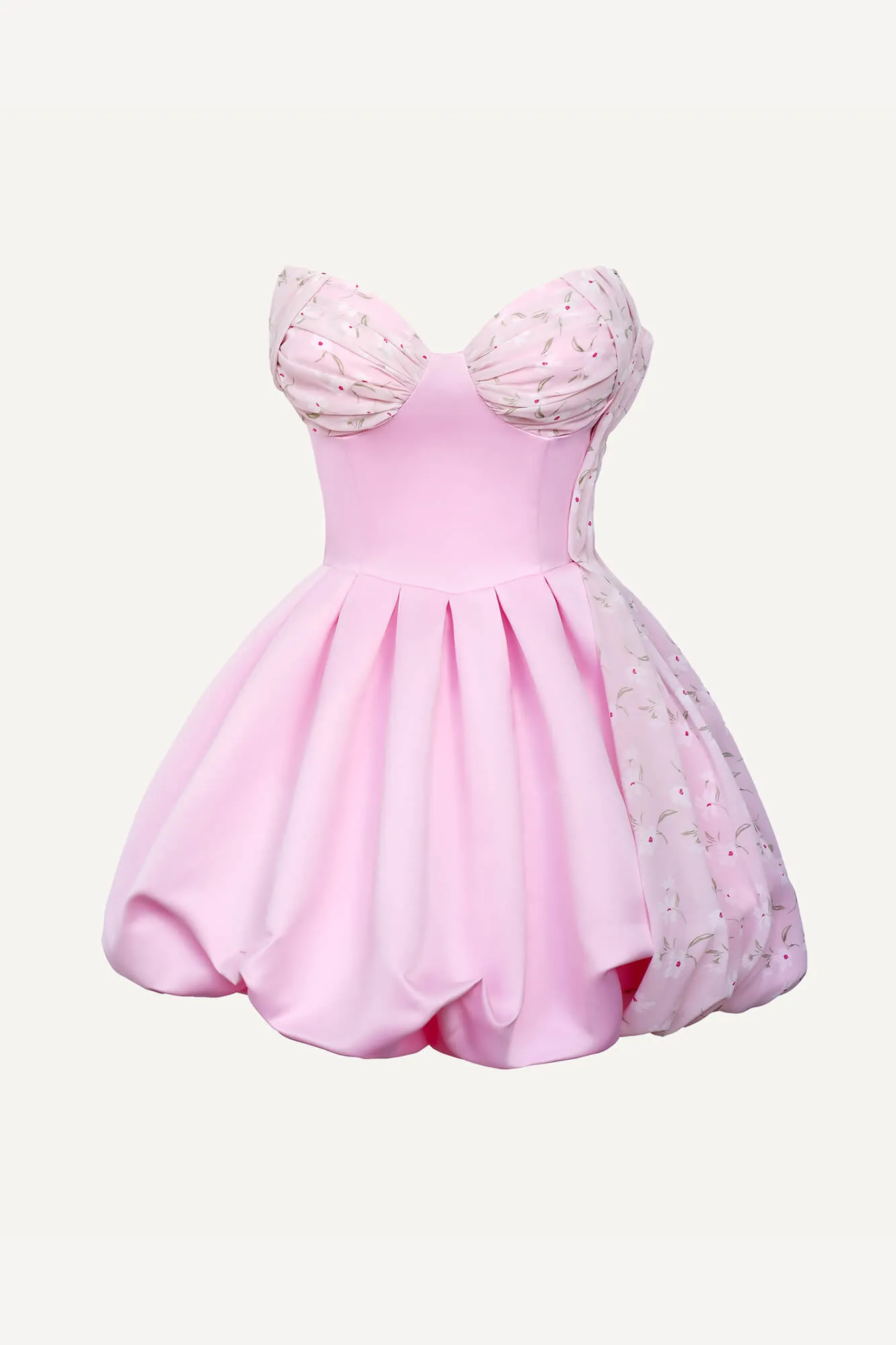 Mini Dress With Drape