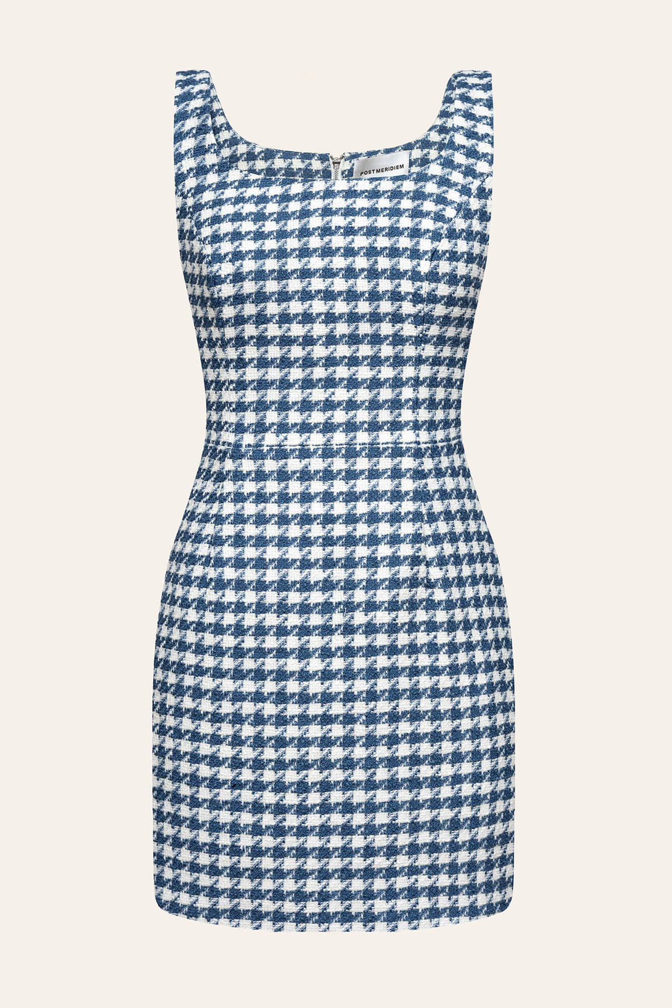 Tweed Strap Mini Dress