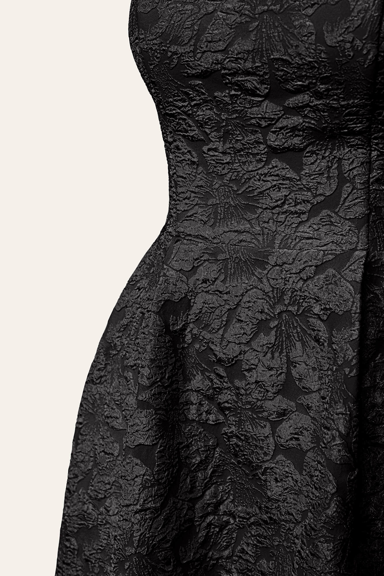 Jacquard Fitted Corset Bustier Dress