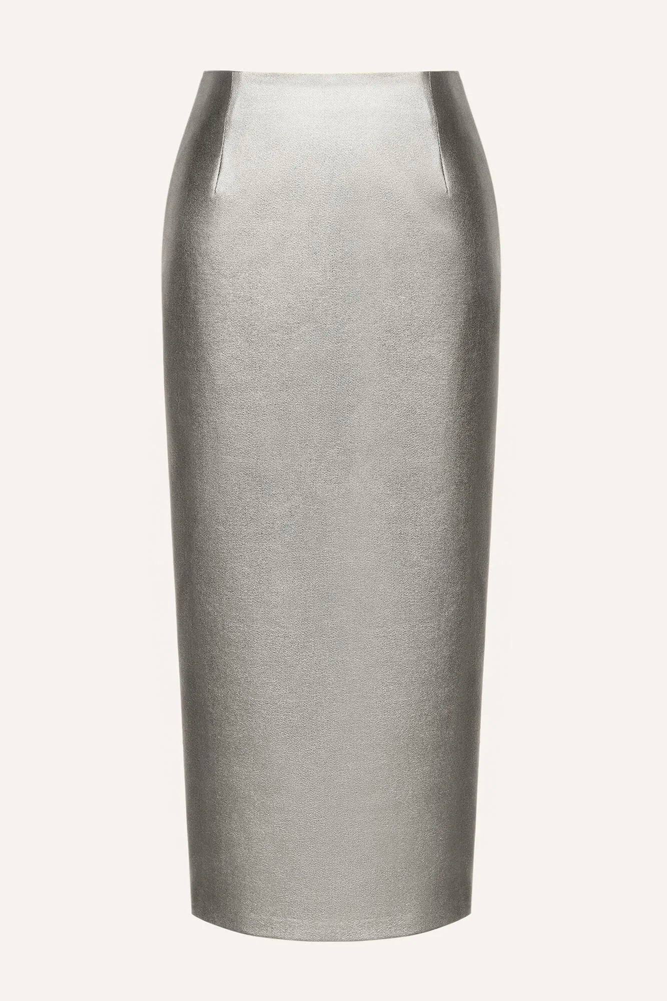 Straight Maxi Skirt with a Back Slit