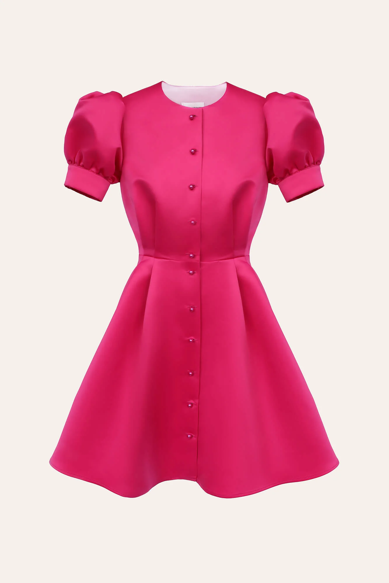 Button Front Mini Dress