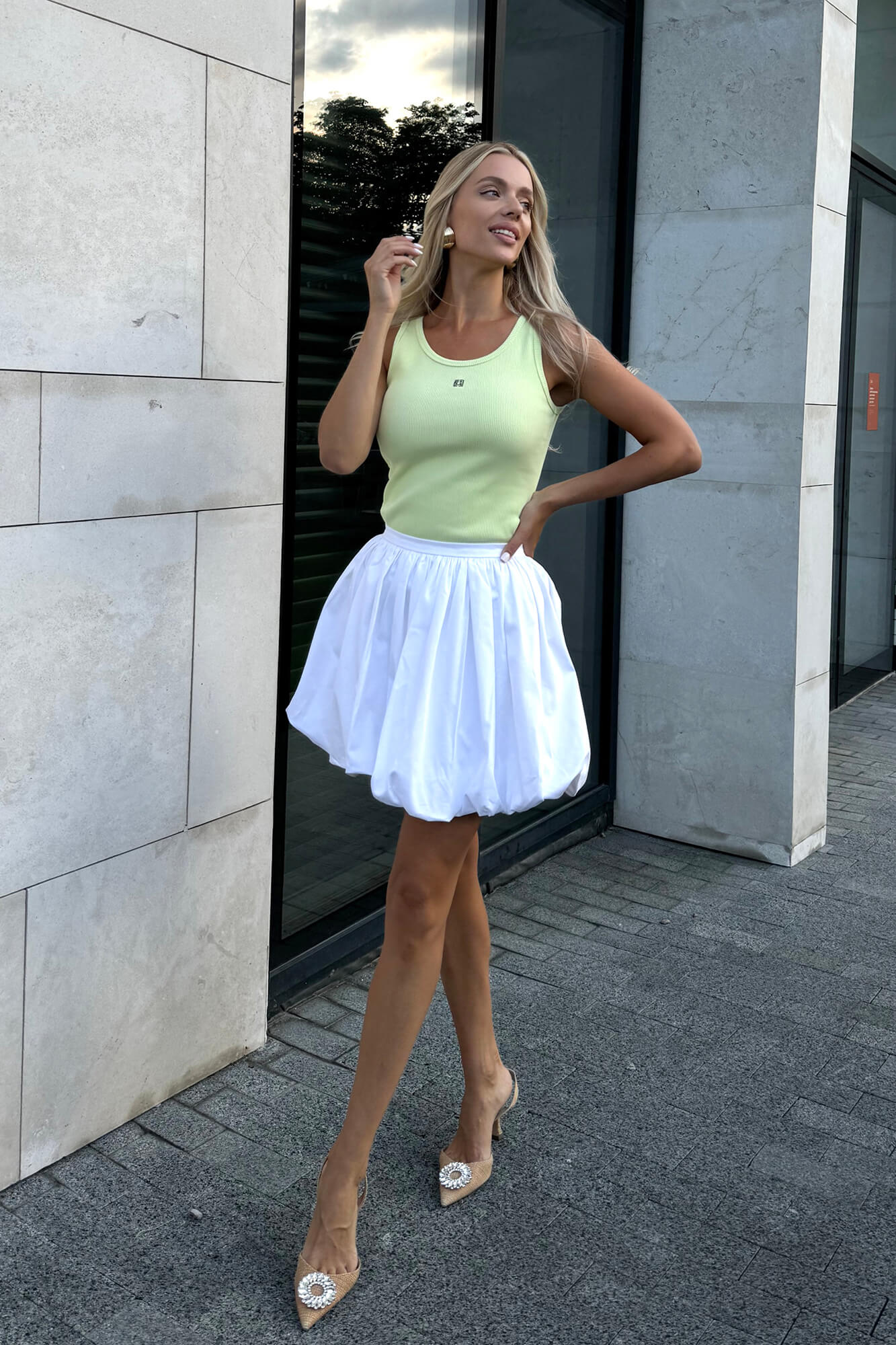 Knit Embroidered Top