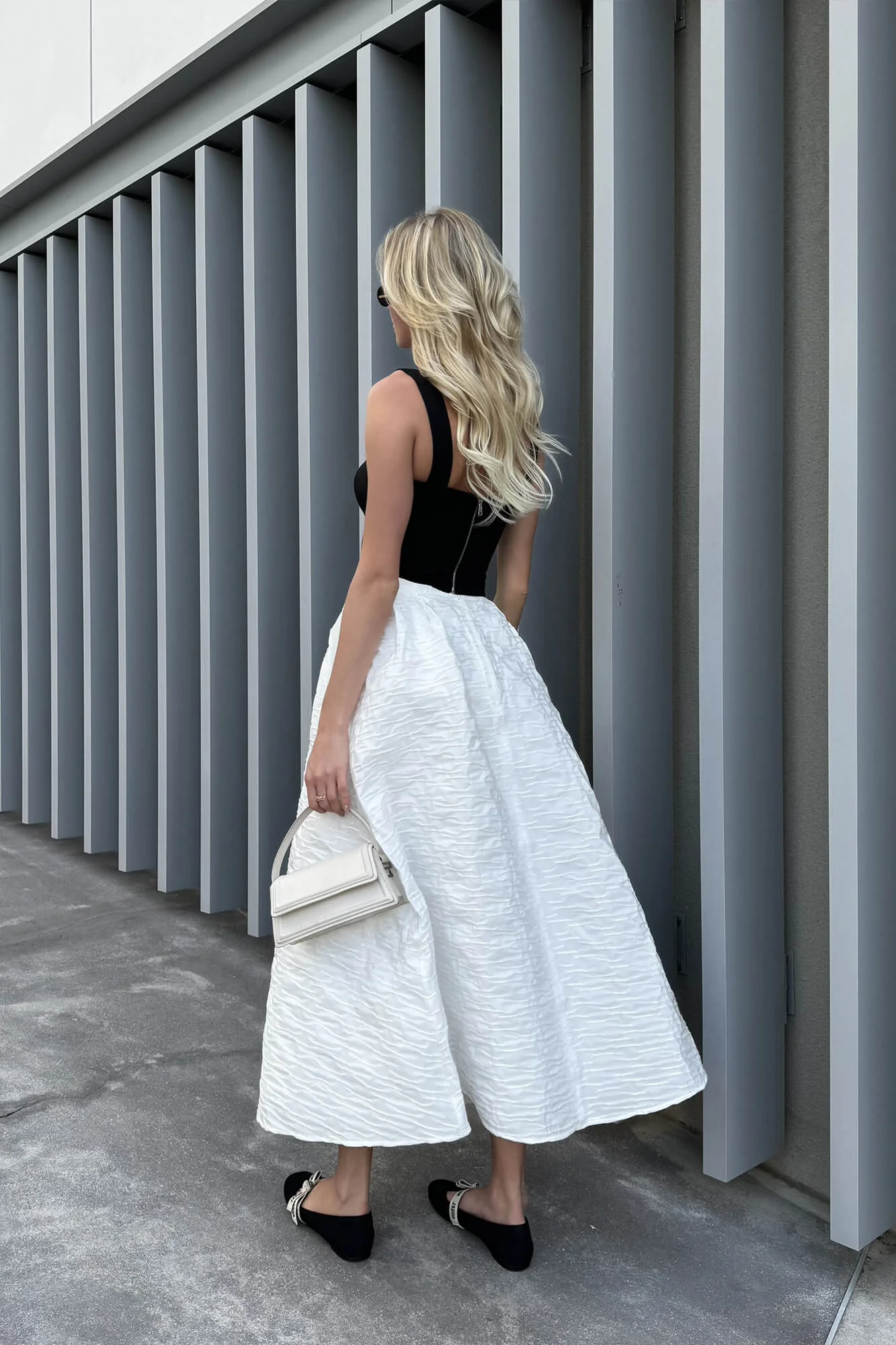 Jacquard Midi Skirt