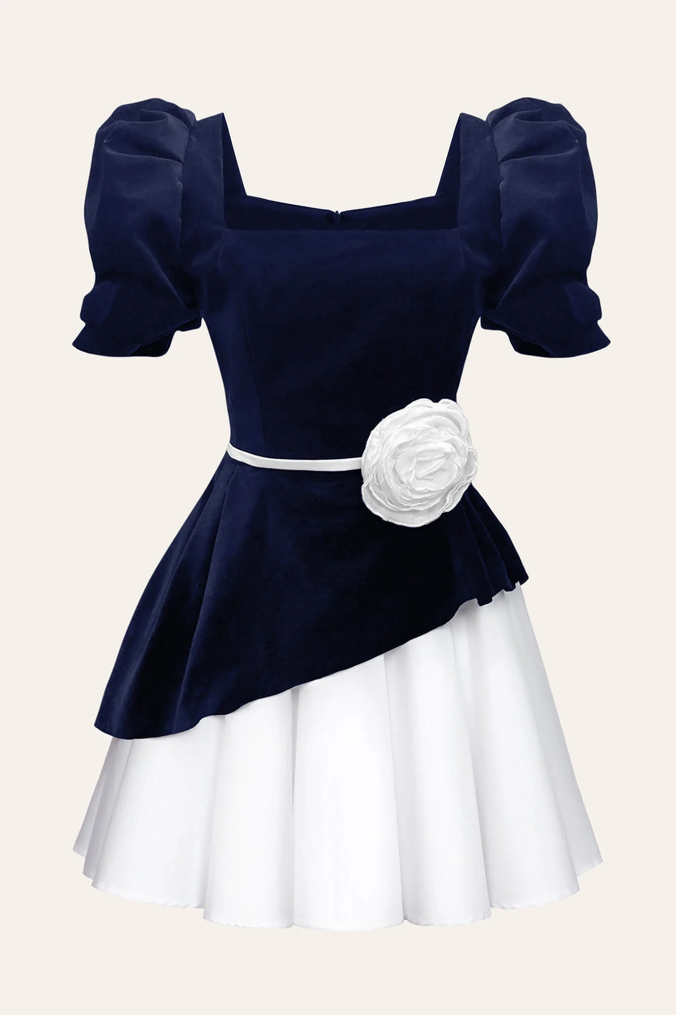 Square Neck Short Sleeve Top