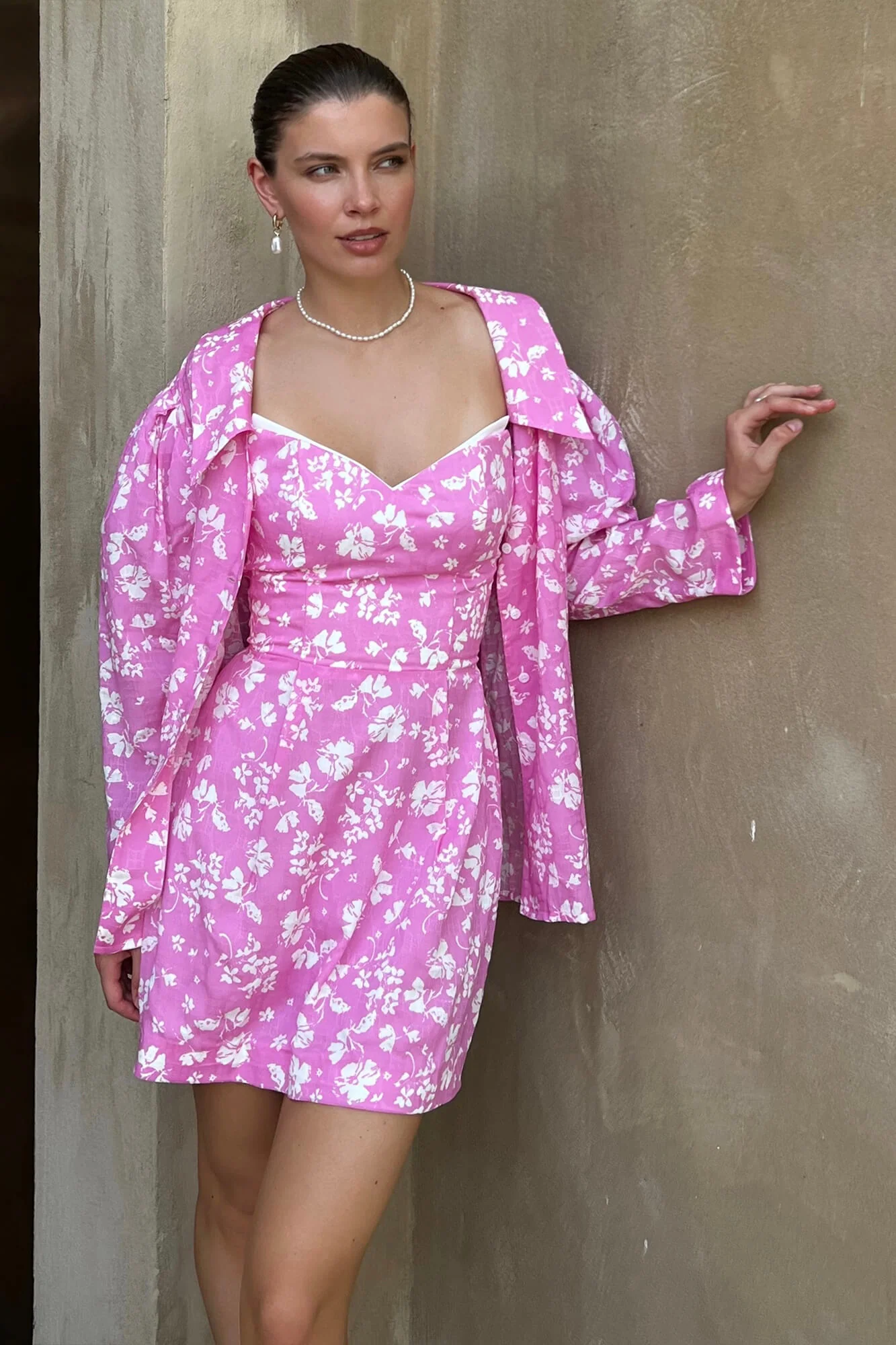 Puff Sleeve Cotton Shirt
