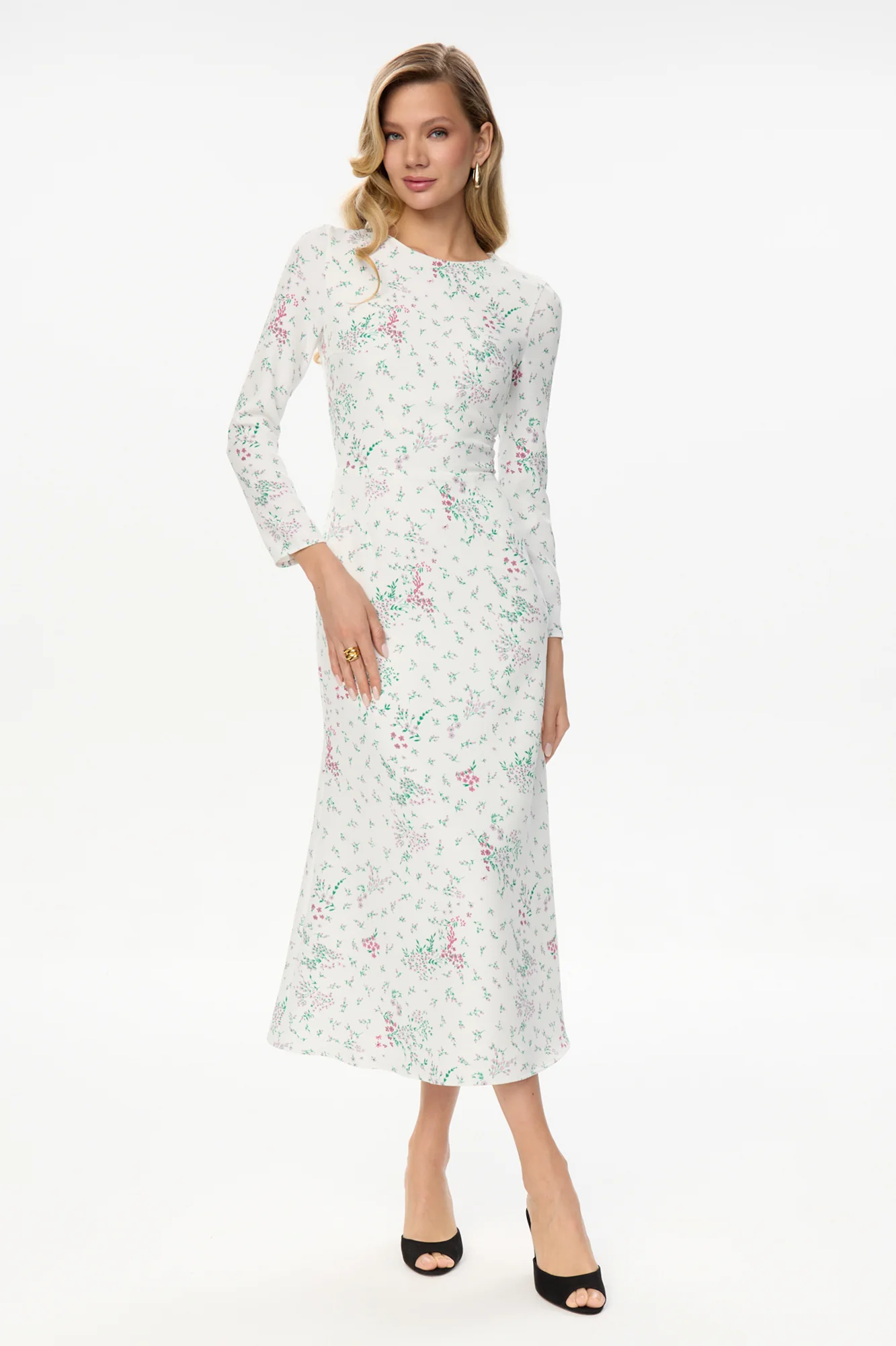 Long Sleeve Midi Dress