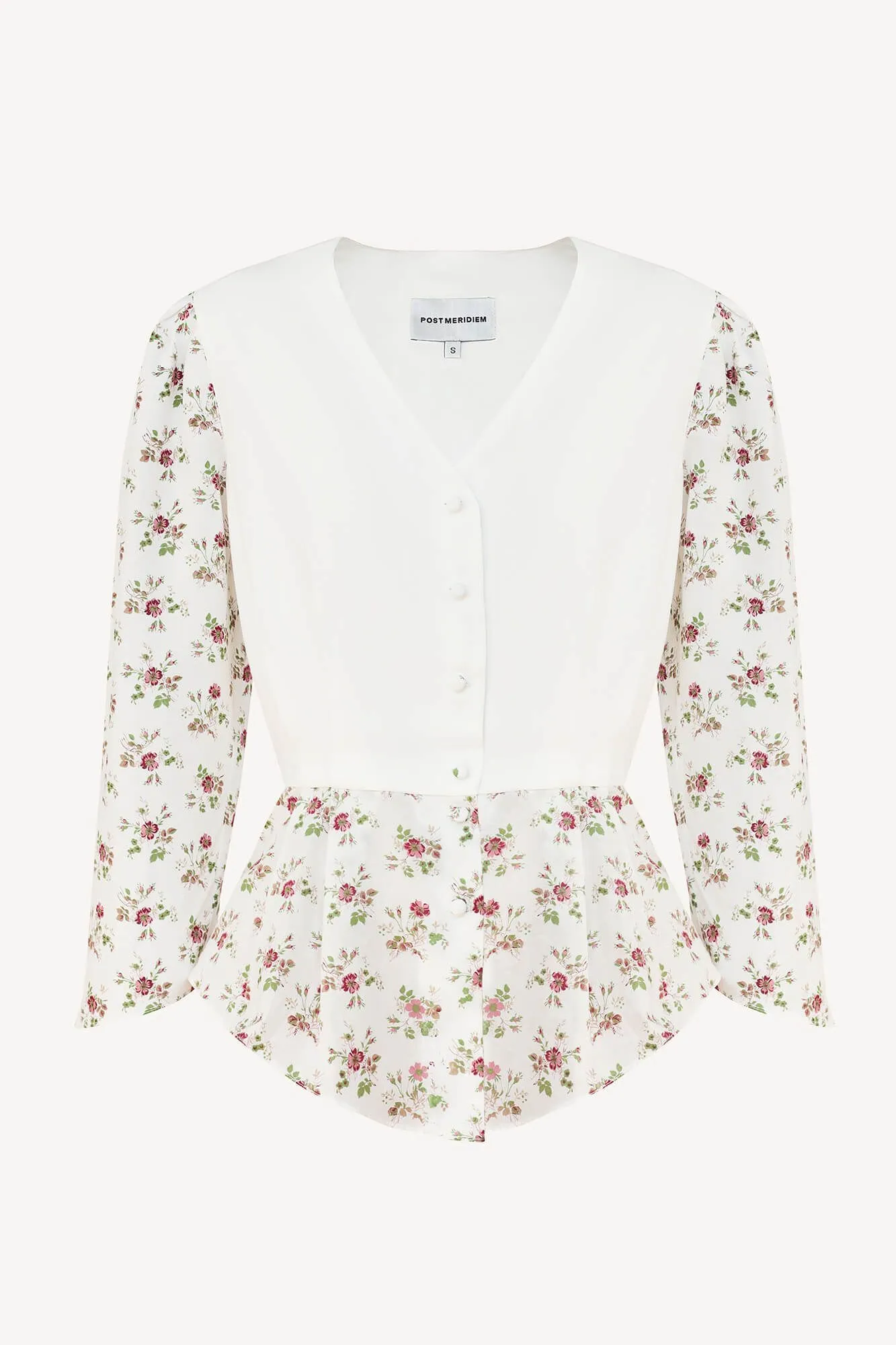 Long Sleeve Button Front Top