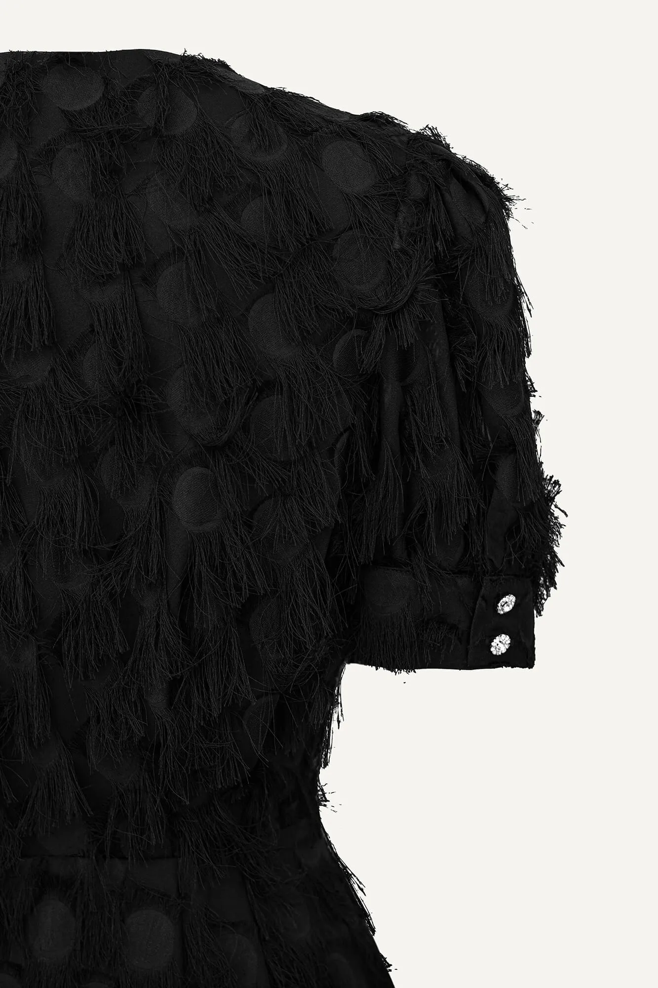 Midi Length Dress With Buttons