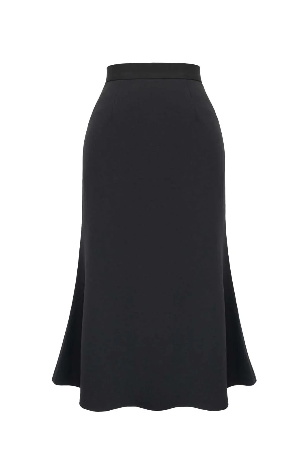 Viscose Midi Skirt