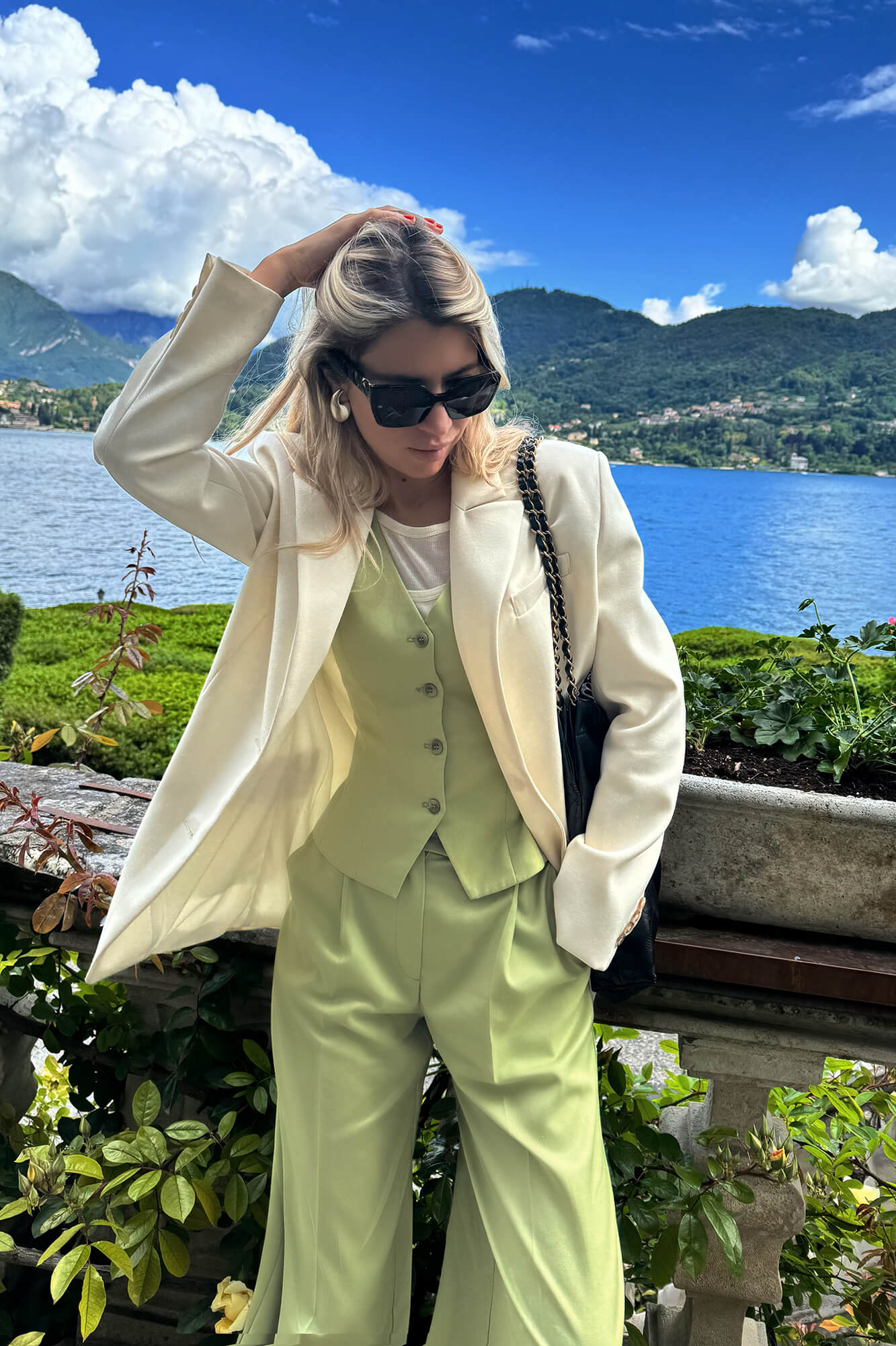 Single-breasted Oversized Jacket