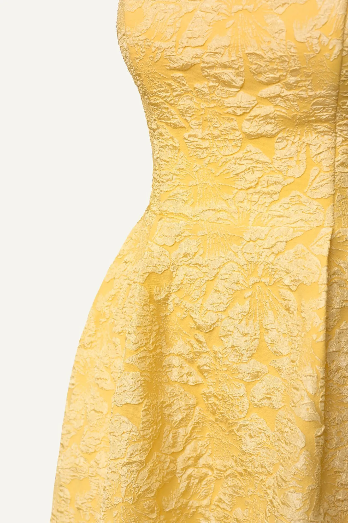 Jacquard Fitted Corset Bustier Dress