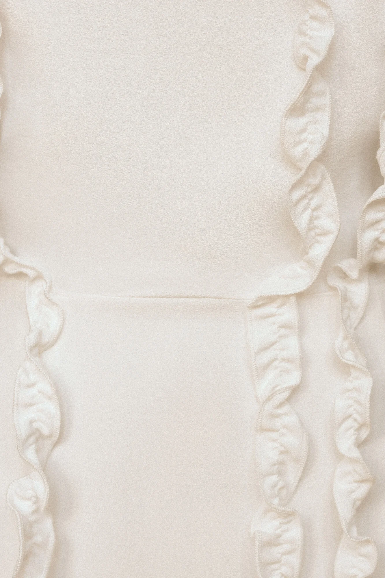 Short Sleeve Ruffle Detail Midi Dress