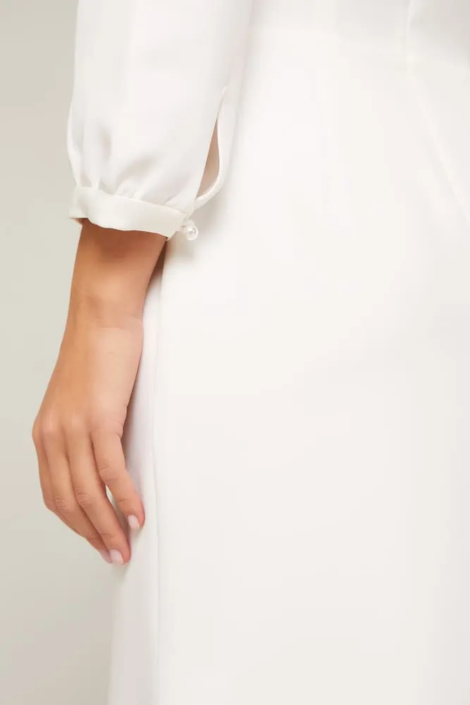 Viscose Fitted Dress