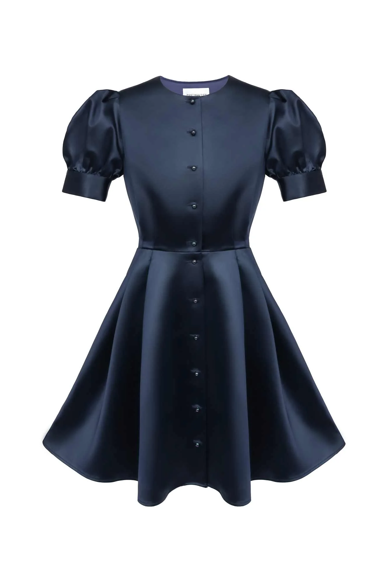 Button Front Mini Dress