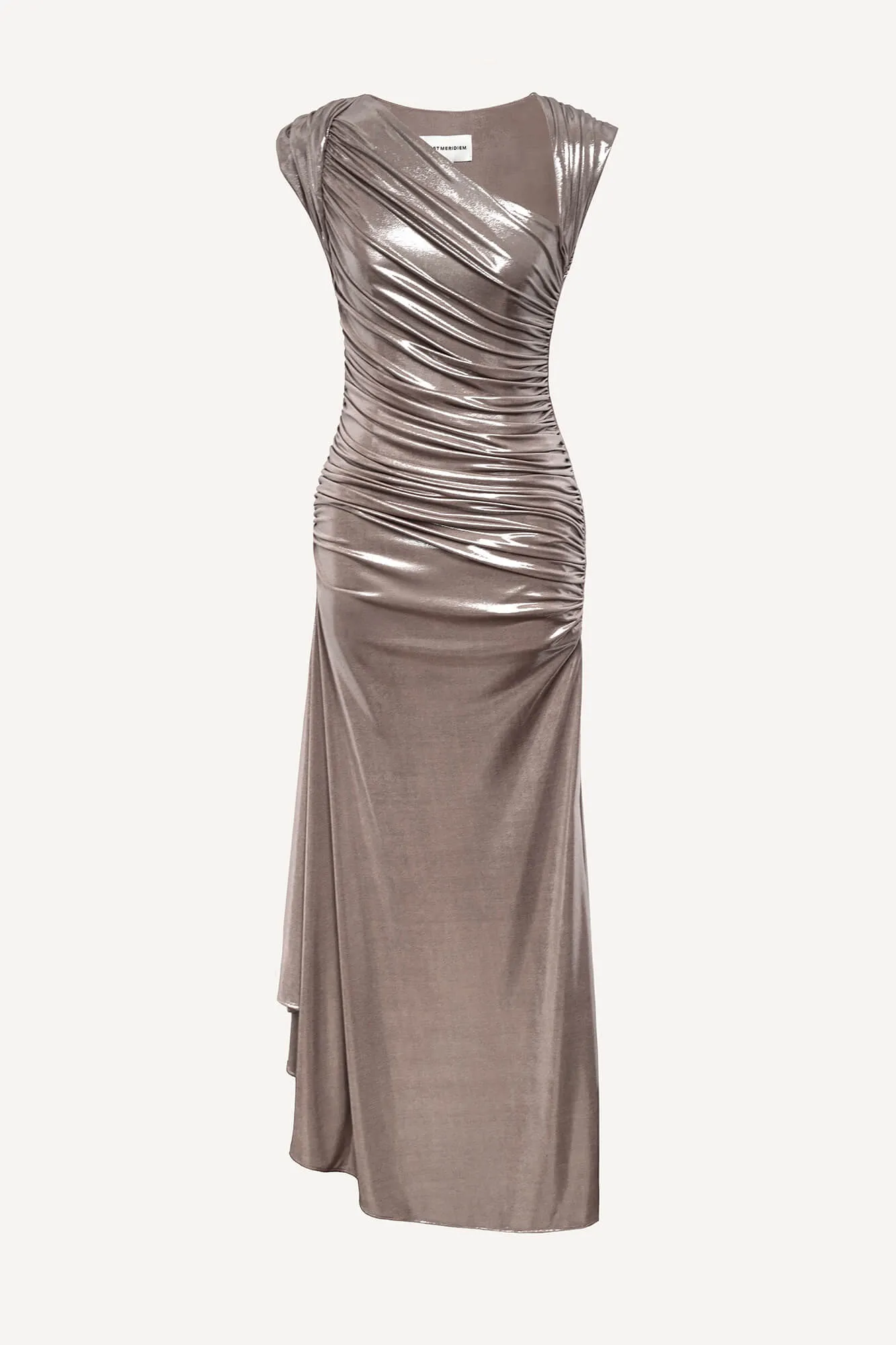 Maxi Dress Made of Jersey With Drape