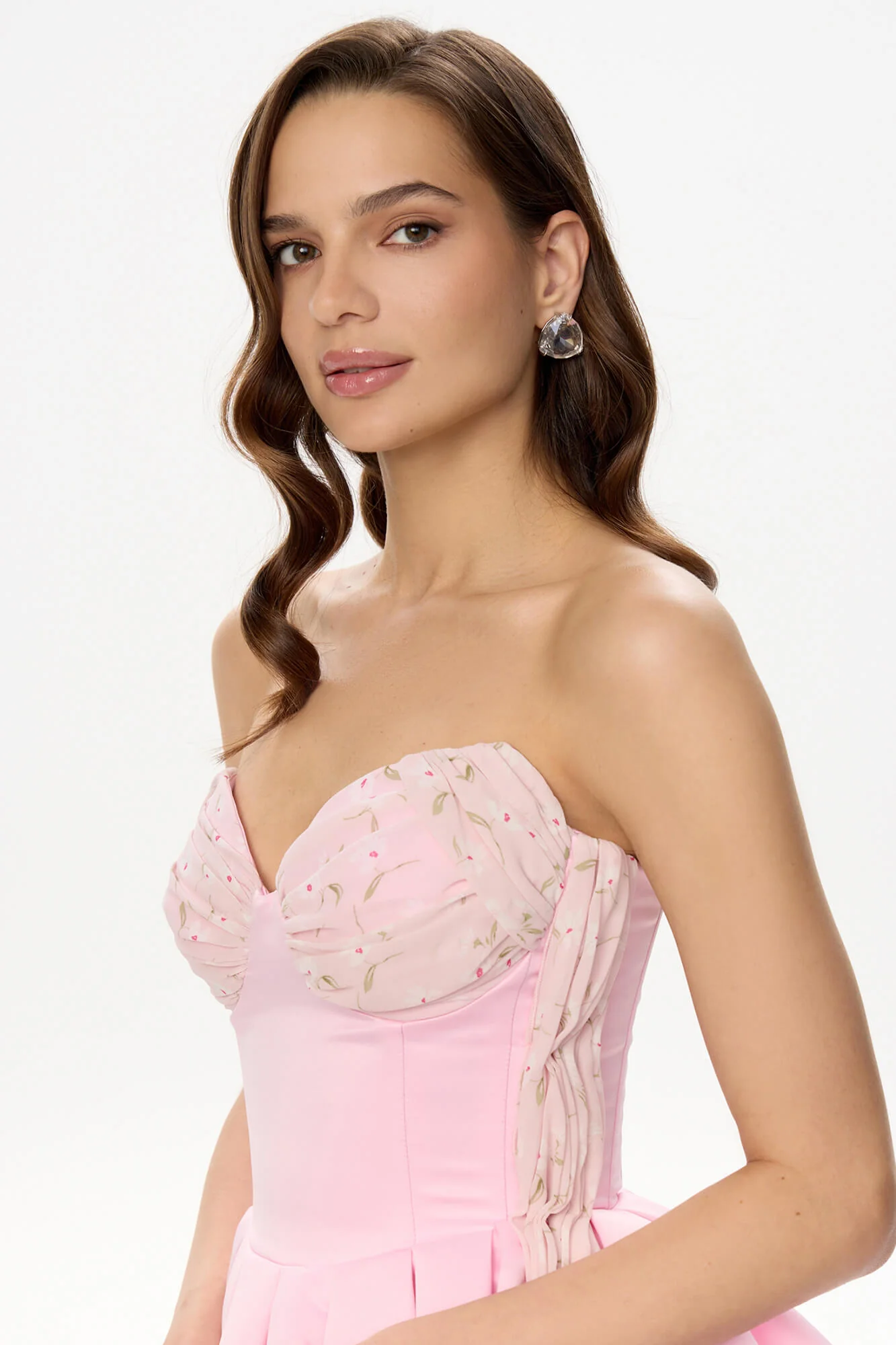 Mini Dress With Drape