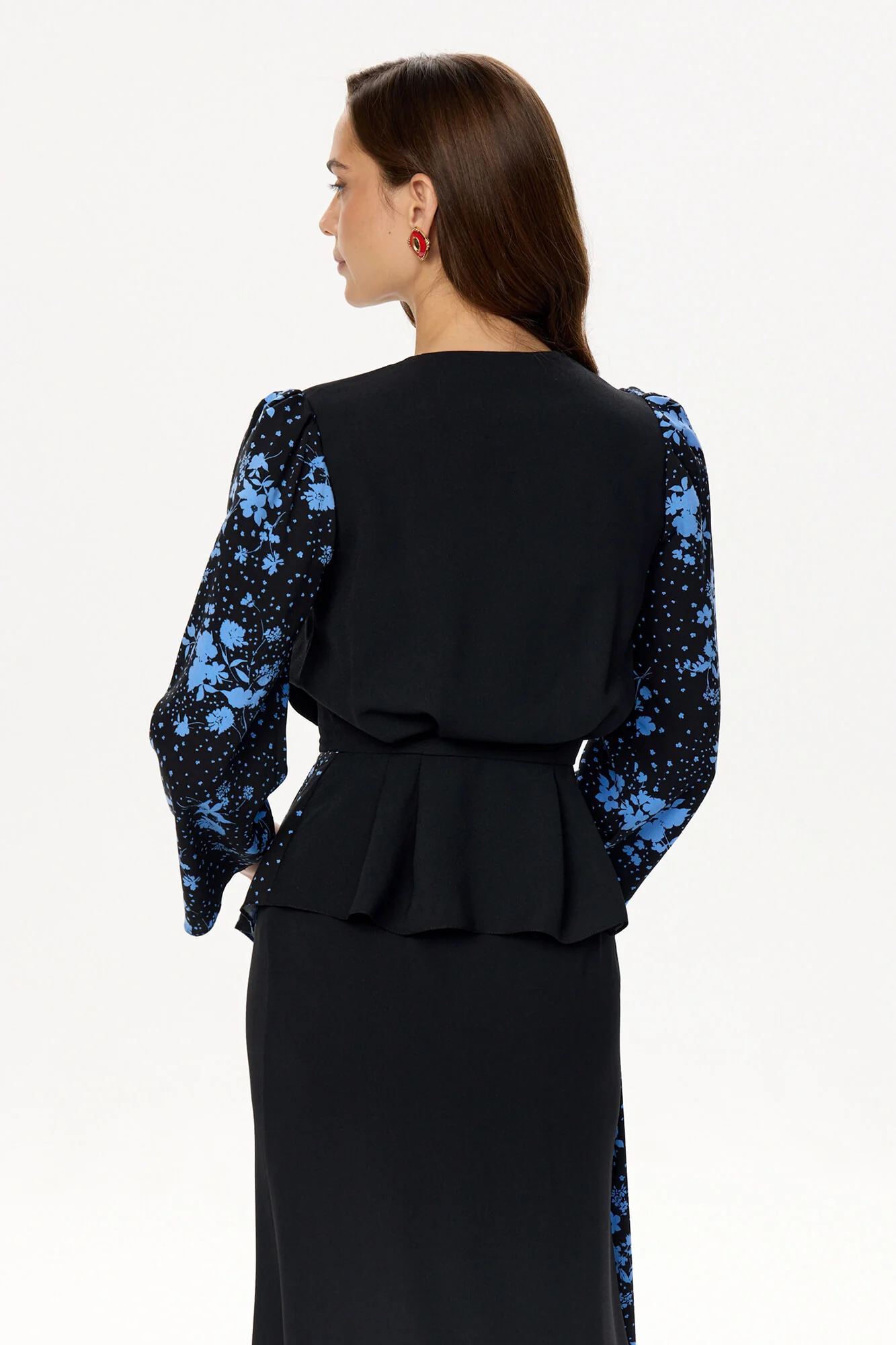 Long Sleeve Button Front Top