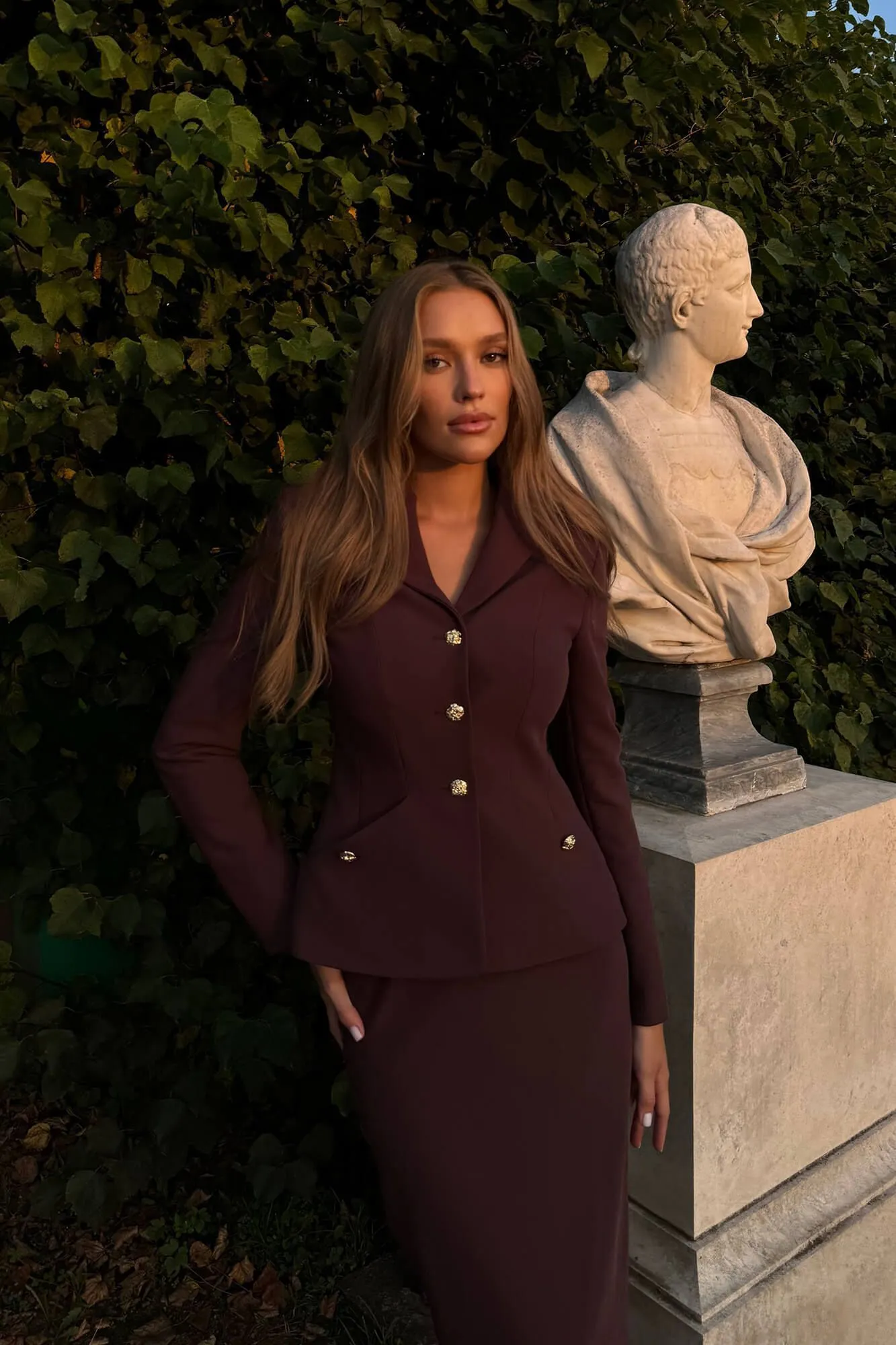 Fitted Silhouette Jacket