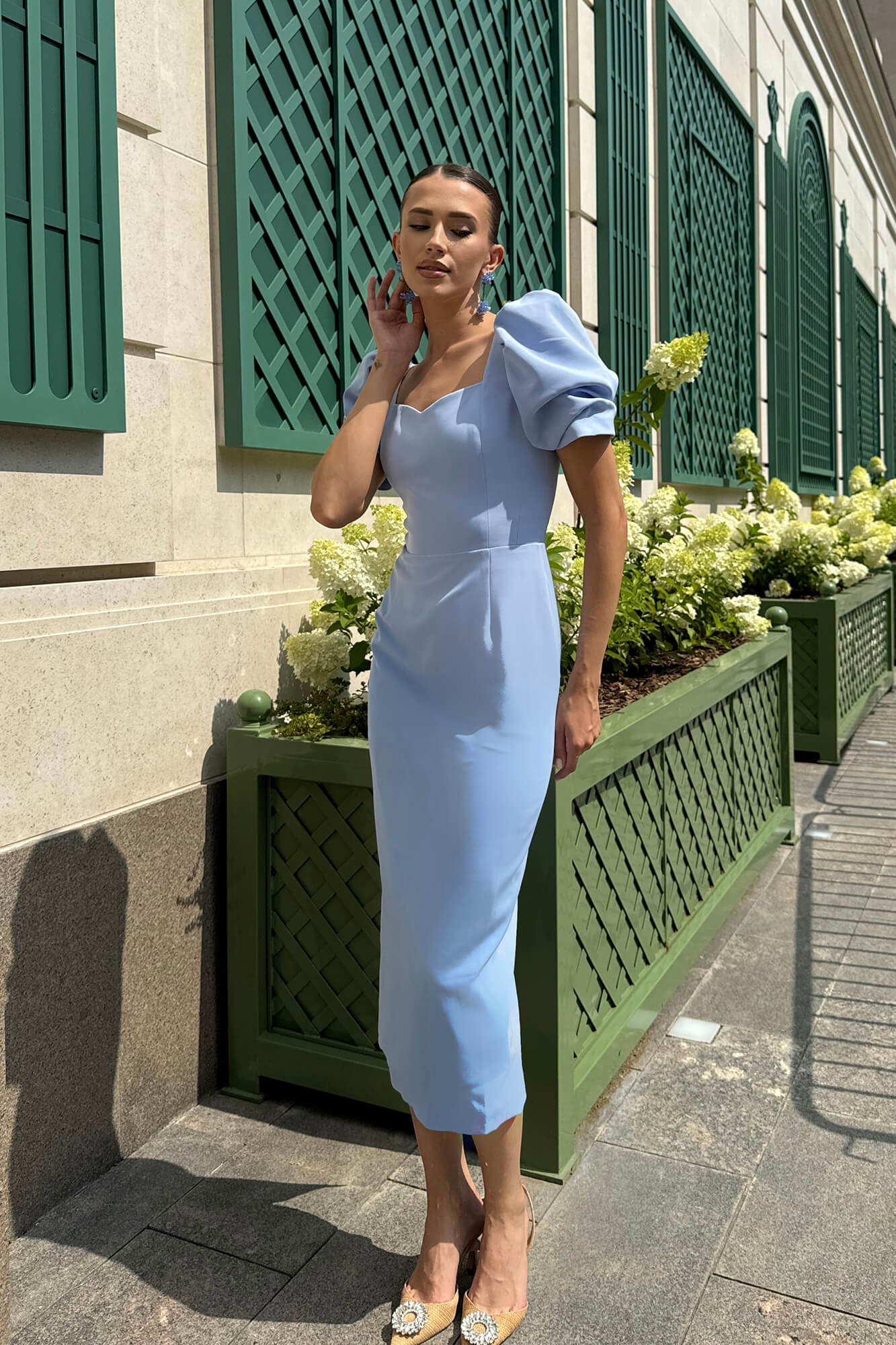 Sweetheart Midi Dress