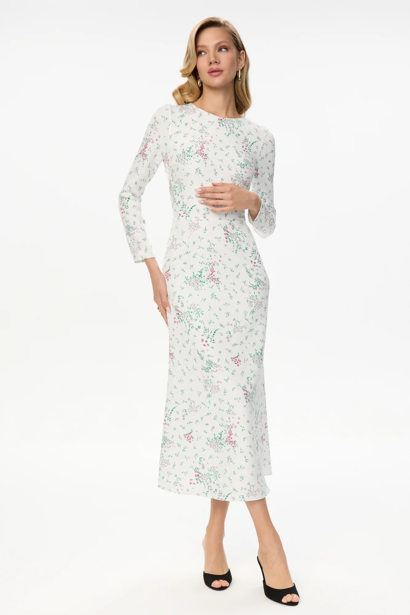 Long Sleeve Midi Dress