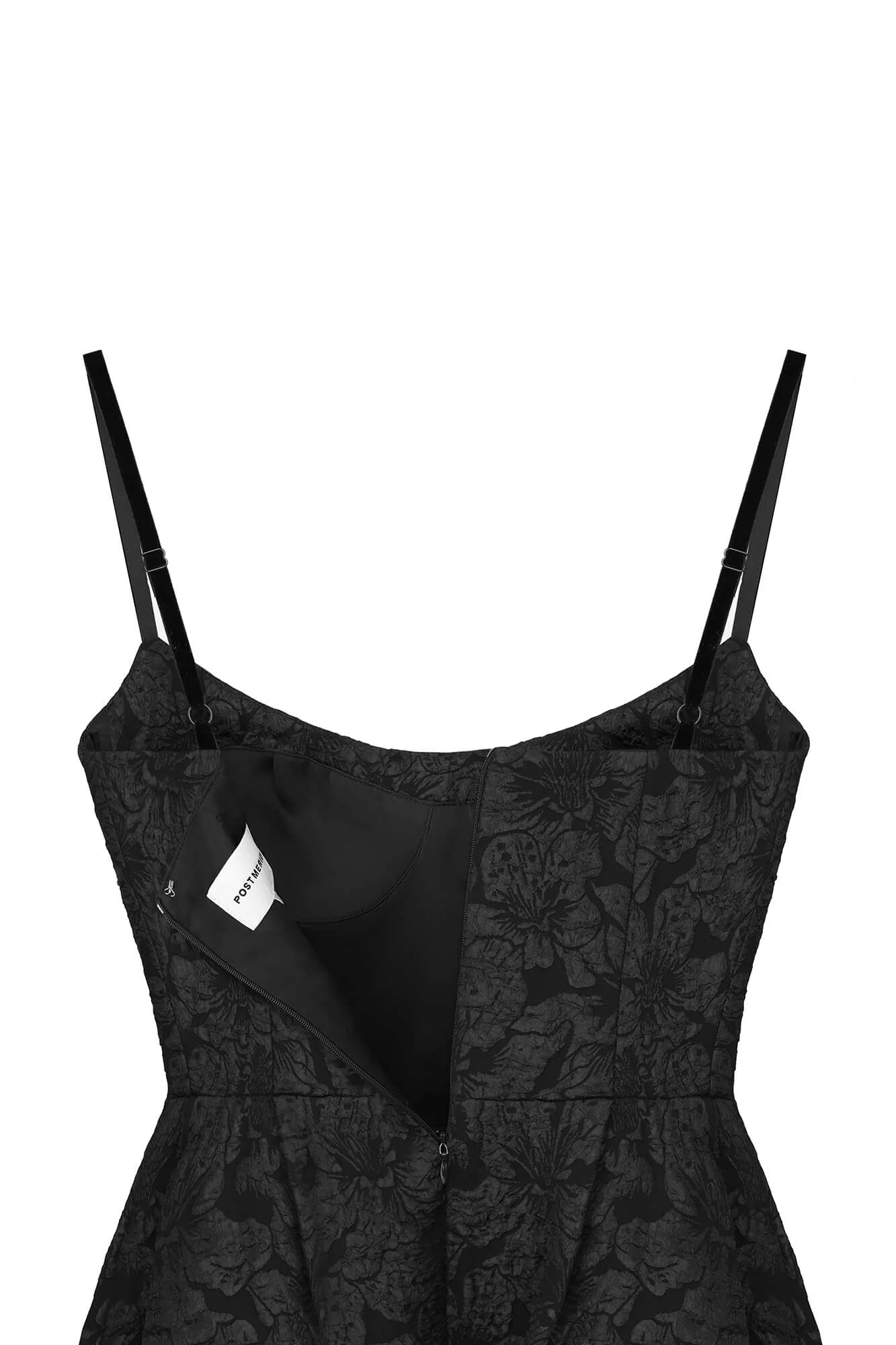 Jacquard Fitted Corset Bustier Dress