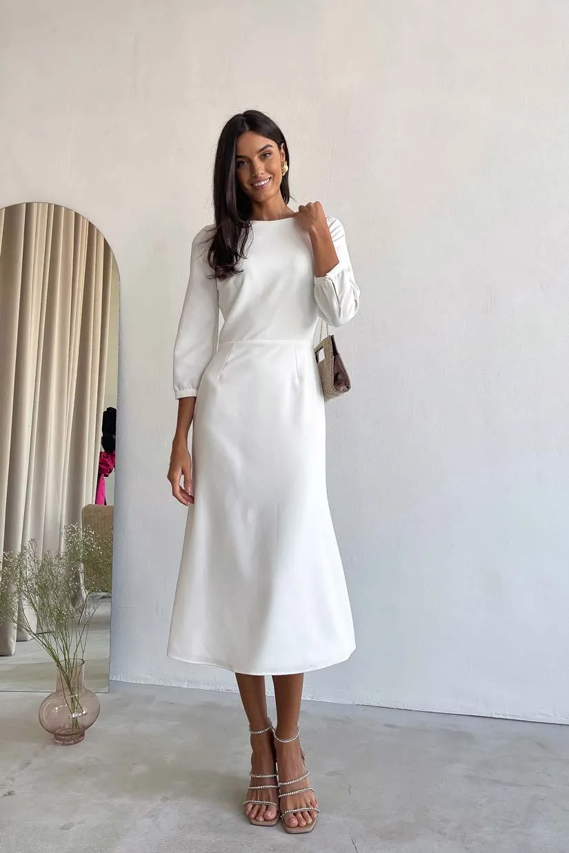 Viscose Fitted Dress