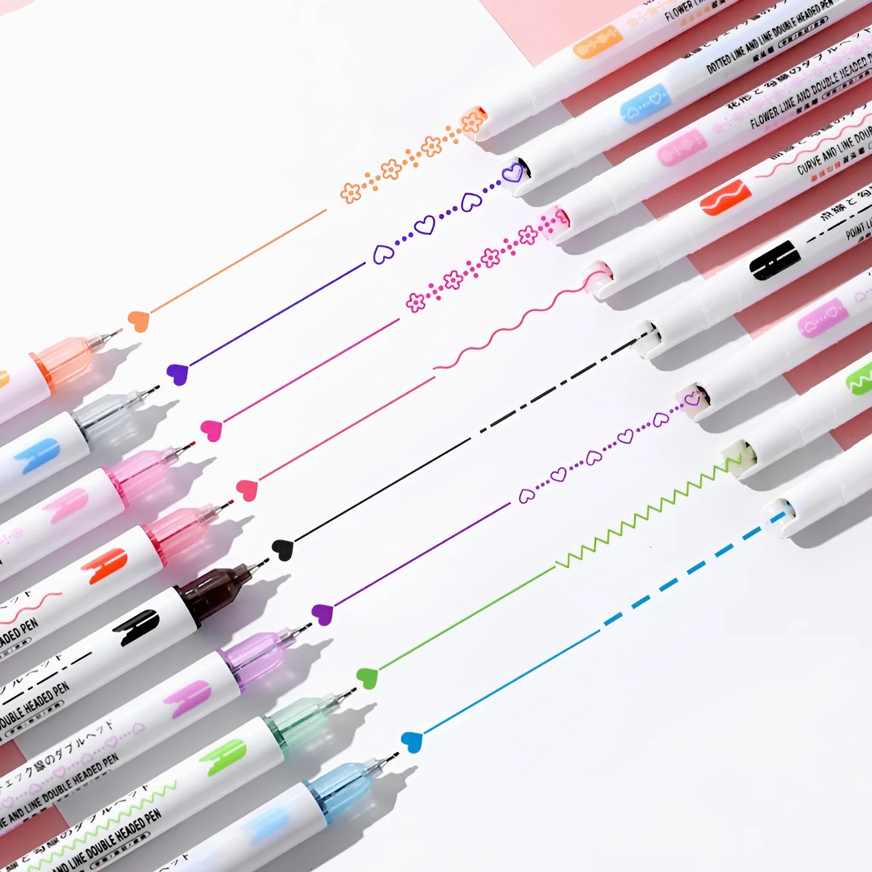 Dual Line 2-Way Markers - Set of 8