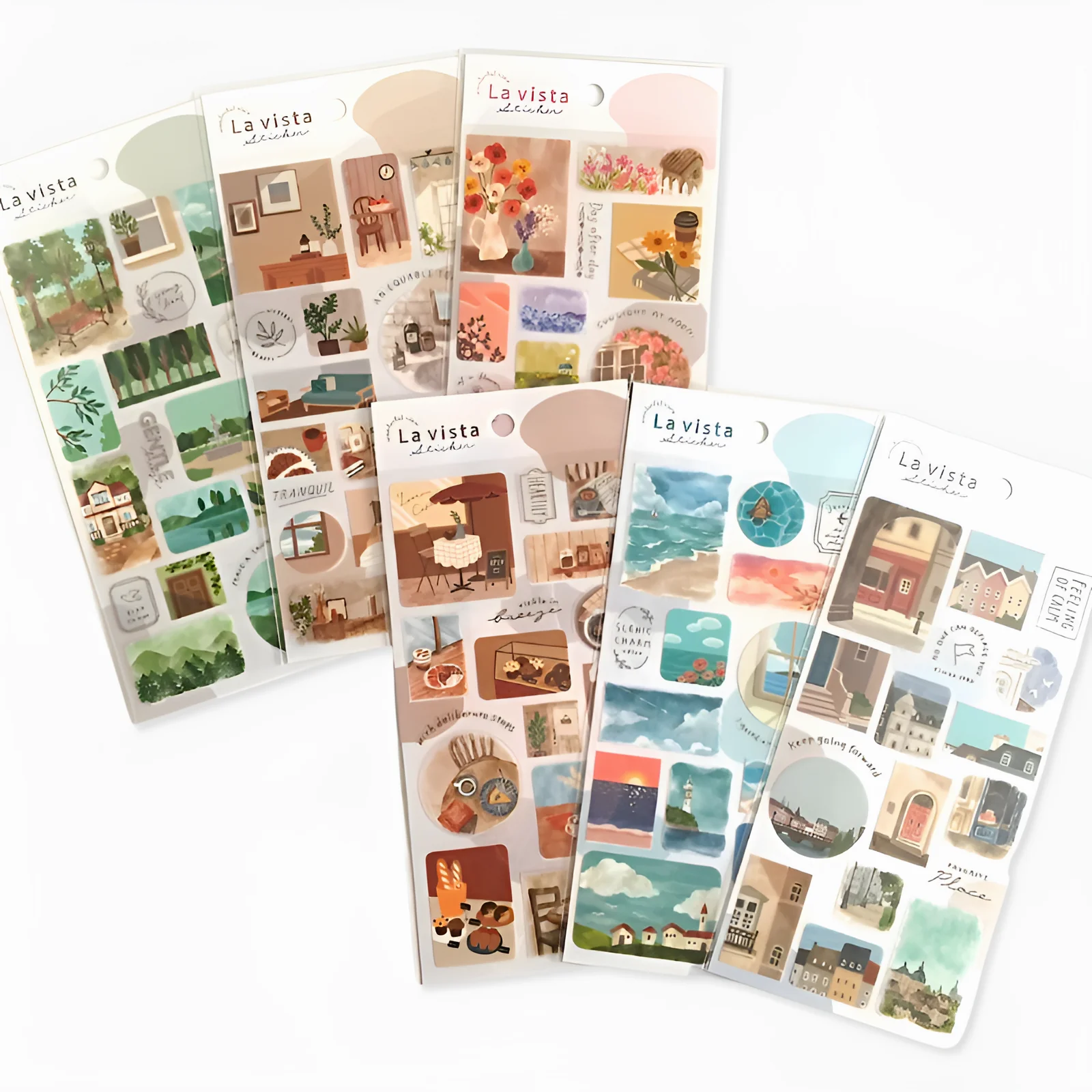 Mind Wave La Vista Stickers