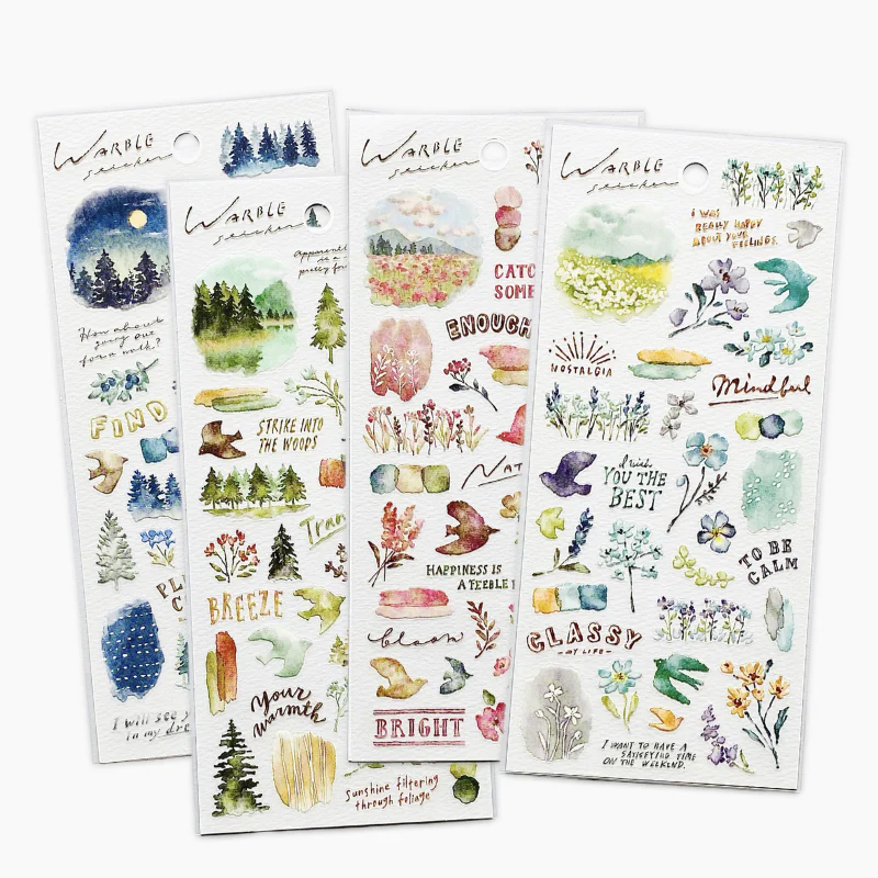 Mind Wave Warble Stickers