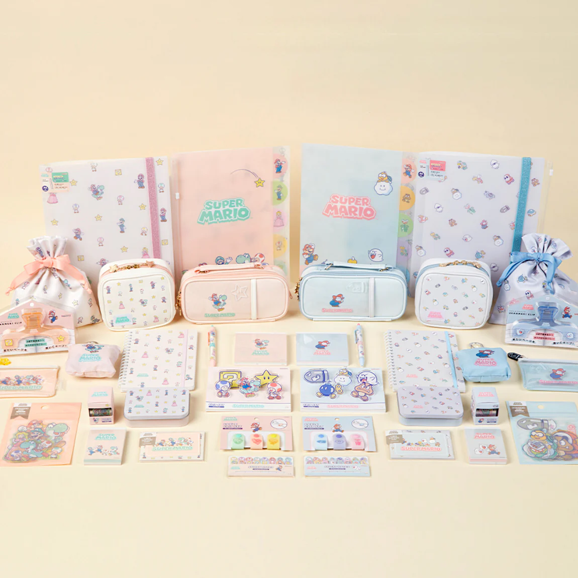 Sun-Star & Nintendo Super Mario Stickers - Limited Edition