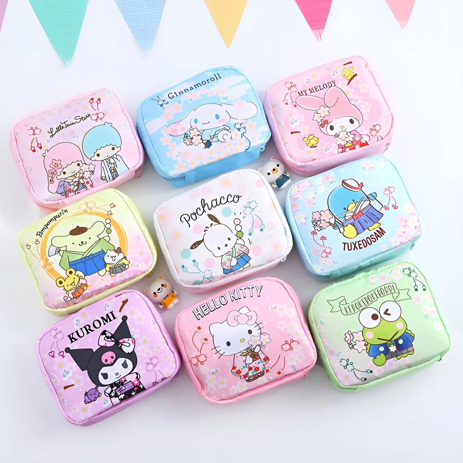 Sanrio Spring Sakura Mini Pouch