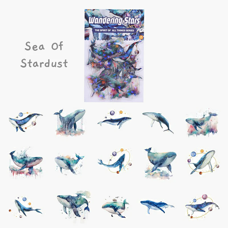 Shimmering Sea Wonders Stickers - Limited Summer Edition