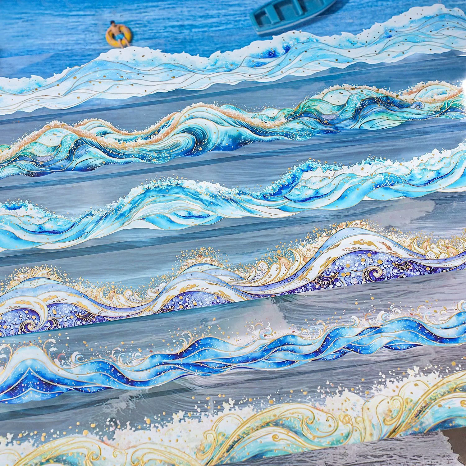 Gilded Tides Masking Tapes - Limited Summer Edition