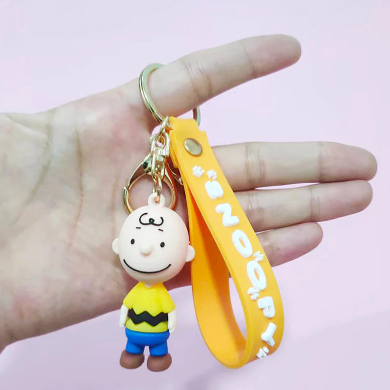 Peanuts Snoopy Figure Keychain